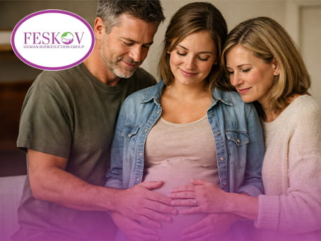 La relación entre el niño y la madre subrogada imagen